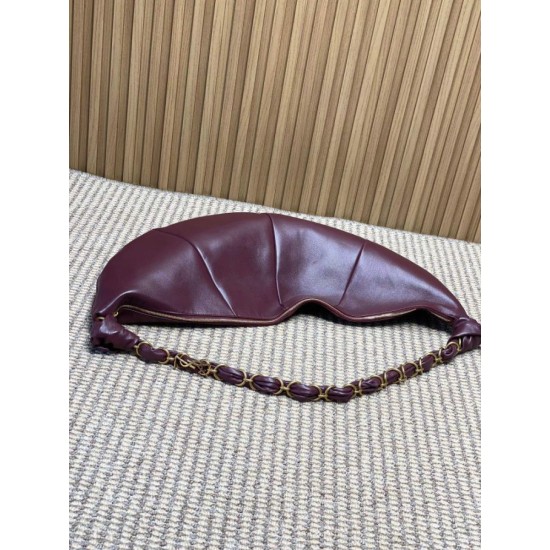 Replica Borse Alta Qualità a tracolla hobo Amalia YSL Saint Laurent Borgogna Imitazioni Replica Borse Alta Qualità a tracolla hobo Amalia YSL Saint Laurent Borgogna