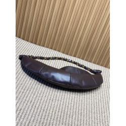 Borsa a tracolla hobo Amalia YSL Saint Laurent caffè Borsa a tracolla hobo Amalia YSL Saint Laurent caffè