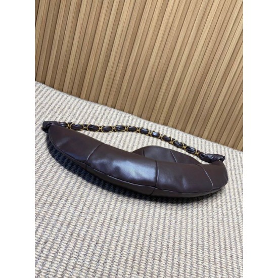 Replica Borsa a tracolla hobo Amalia YSL Saint Laurent caffè Imitazioni Replica Borsa a tracolla hobo Amalia YSL Saint Laurent caffè