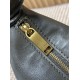 Replica Borsa a tracolla hobo Amalia YSL Saint Laurent cachi scuro