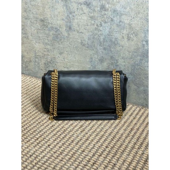 Replica Borsa Hobo Calypso piccola YSL Saint Laurent Nera Imitazioni Replica Borsa Hobo Calypso piccola YSL Saint Laurent Nera