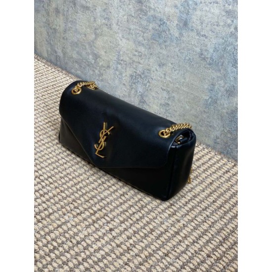 Replica Borsa Hobo Calypso piccola YSL Saint Laurent Nera Imitazioni Replica Borsa Hobo Calypso piccola YSL Saint Laurent Nera