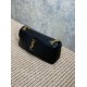 Replica Borsa Hobo Calypso piccola YSL Saint Laurent Nera Imitazioni Replica Borsa Hobo Calypso piccola YSL Saint Laurent Nera
