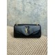 Replica Borsa Hobo Calypso piccola YSL Saint Laurent Nera Imitazioni Replica Borsa Hobo Calypso piccola YSL Saint Laurent Nera