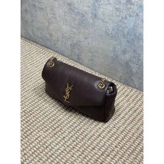 Replica Borsa Hobo Calypso piccola YSL Saint Laurent Borgogna Imitazioni Replica Borsa Hobo Calypso piccola YSL Saint Laurent Borgogna