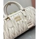Replica Borsa Miu Miu Arcadie Matelasse Nappa Crema