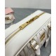 Replica Borsa Miu Miu Arcadie Matelasse Nappa Crema
