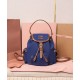 Replica Zaino in tela Miumiu 5BZ043 blu Imitazioni Replica Zaino in tela Miumiu 5BZ043 blu
