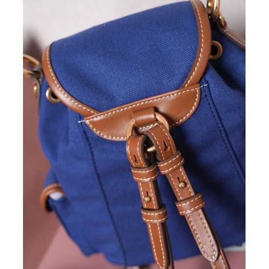 Replica Zaino in tela Miumiu 5BZ043 blu Imitazioni Replica Zaino in tela Miumiu 5BZ043 blu