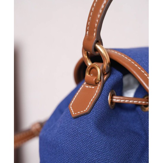 Replica Zaino in tela Miumiu 5BZ043 blu Imitazioni Replica Zaino in tela Miumiu 5BZ043 blu