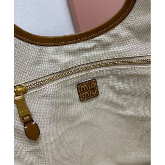 Replica Borse Alta Qualità tote Miumiu IVY 5BG231 Marrone Imitazioni Replica Borse Alta Qualità tote Miumiu IVY 5BG231 Marrone