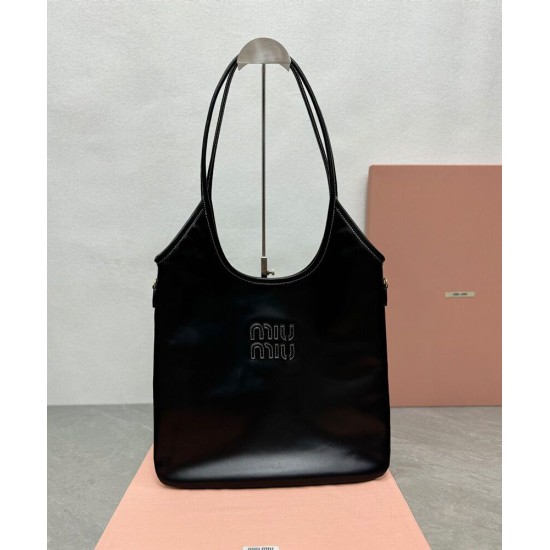 Replica Borse  tote Miu Miu IVY 5BG231 Nero