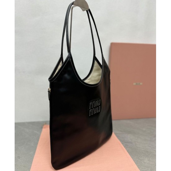 Replica Borse  tote Miu Miu IVY 5BG231 Nero