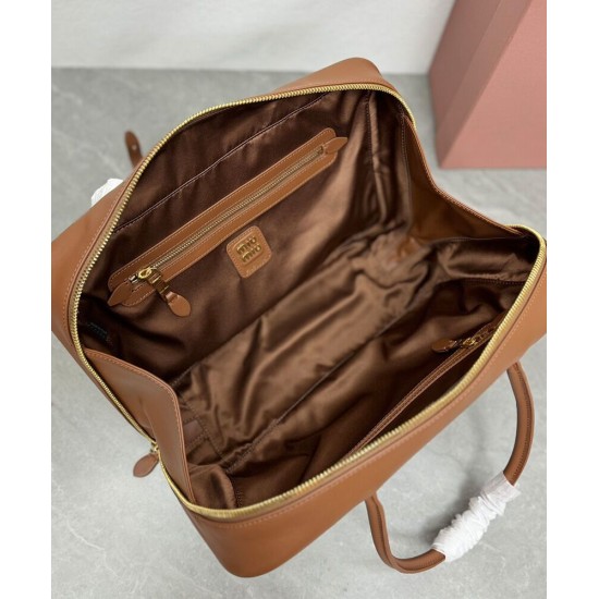 Replica Borsa a mano Beau Miu miu 5BB117 Marrone Imitazioni Replica Borsa a mano Beau Miu miu 5BB117 Marrone