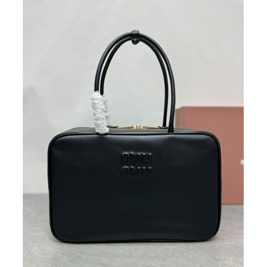 Replica Borsa a mano Beau Miu miu 5BB117 Nero Imitazioni Replica Borsa a mano Beau Miu miu 5BB117 Nero