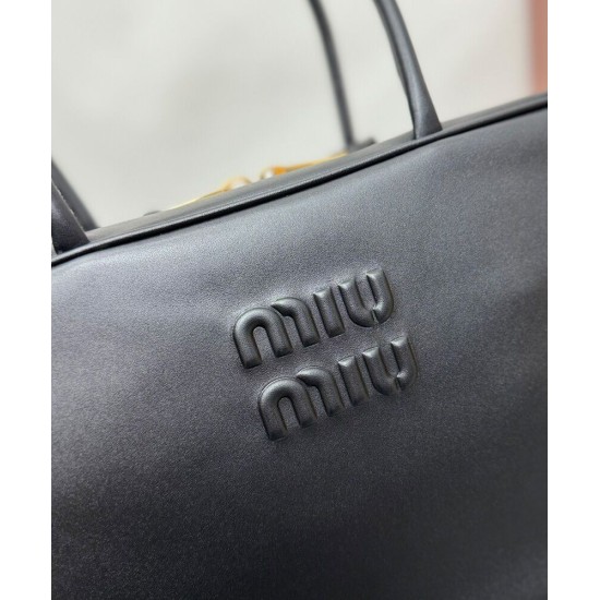 Replica Borsa a mano Beau Miu miu 5BB117 Nero Imitazioni Replica Borsa a mano Beau Miu miu 5BB117 Nero