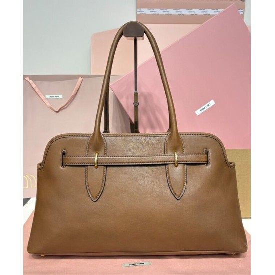 Replica Perfetta Miumiu Adventure Nappa 5BG310 Marrone Imitazioni Replica Perfetta Miumiu Adventure Nappa 5BG310 Marrone