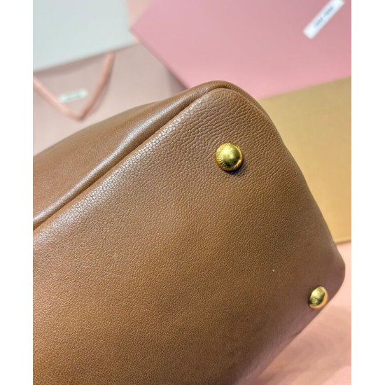 Replica Perfetta Miumiu Adventure Nappa 5BG310 Marrone Imitazioni Replica Perfetta Miumiu Adventure Nappa 5BG310 Marrone