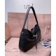 Replica Borsa a tracolla Miumiu Adventure Nappa 5BC181 Nero
