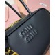 Replica Borsa tote Miumiu Beau 5BB173 Nero Imitazioni Replica Borsa tote Miumiu Beau 5BB173 Nero