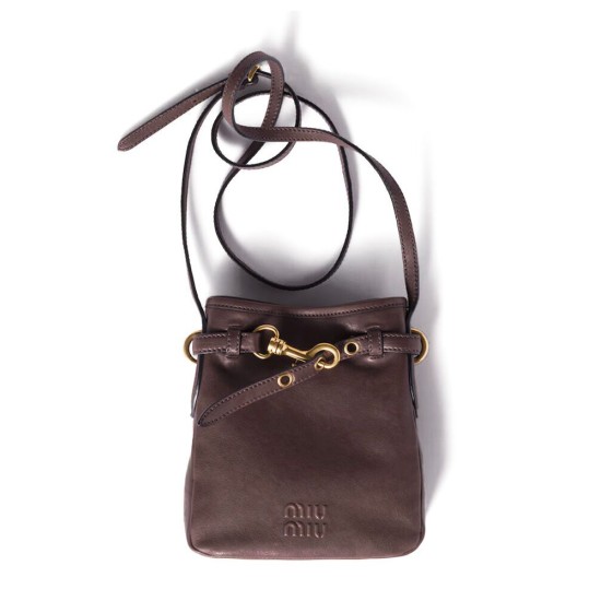 Replica Pochette Miu Miu 5NR461 Caffè Imitazioni Replica Pochette Miu Miu 5NR461 Caffè
