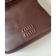Replica Pochette Miu Miu 5NR461 Caffè Imitazioni Replica Pochette Miu Miu 5NR461 Caffè