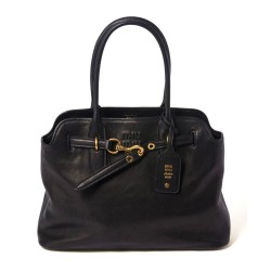 Borsa tote Miu Miu Adventure nappa 5BG291 Nero