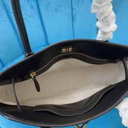 Replica Borsa tote Miu Miu Adventure nappa 5BG291 Nero Imitazioni Replica Borsa tote Miu Miu Adventure nappa 5BG291 Nero