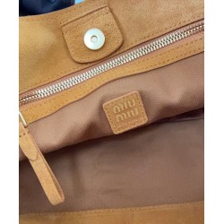Borse a mano Miu Miu Hobo tote 5BA304 Caffè Borse a mano Miu Miu Hobo tote 5BA304 Caffè
