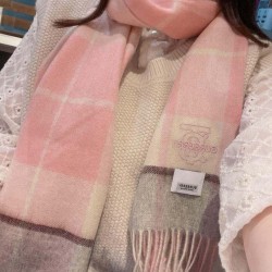 Replica Sciarpa Burberry Check Classical cashmere rosa 30 x 168