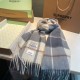 Replica Alta gamma Sciarpa Burberry Check Classical cashmere grigio/blu 30 x 168 Imitazioni Replica Alta gamma Sciarpa Burberry Check Classical cashmere grigio/blu 30 x 168