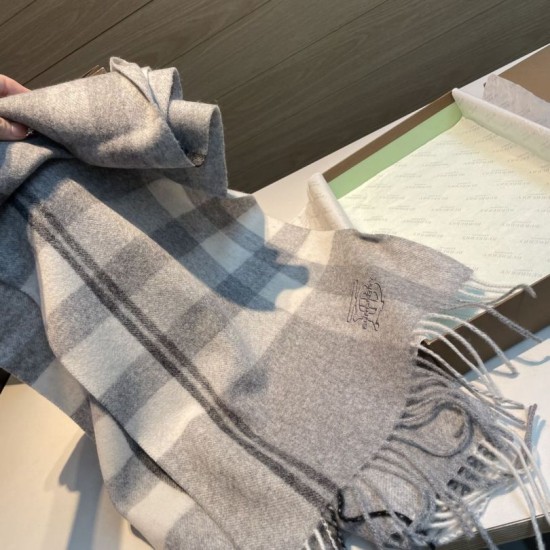 Replica Alta gamma Sciarpa Burberry Check Classical cashmere 30 x 200 Grigio Imitazioni Replica Alta gamma Sciarpa Burberry Check Classical cashmere 30 x 200 Grigio