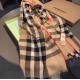 Replica Dettagli perfetti Sciarpa cashmere Burberry Check Beige con bordi sfrangiati 70 x 200 Imitazioni Replica Dettagli perfetti Sciarpa cashmere Burberry Check Beige con bordi sfrangiati 70 x 200