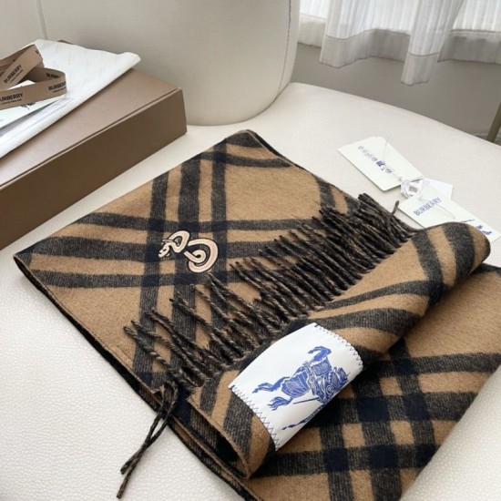 Replica Borsa falso Sciarpa in cashmere con motivo check Burberry e orlo con nappe Nero/marrone 30 x 168 Imitazioni Replica Borsa falso Sciarpa in cashmere con motivo check Burberry e orlo con nappe Nero/marrone 30 x 168