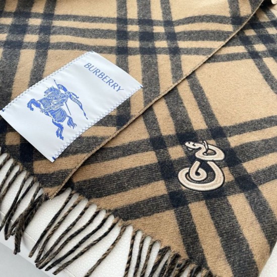 Replica Borsa falso Sciarpa in cashmere con motivo check Burberry e orlo con nappe Nero/marrone 30 x 168 Imitazioni Replica Borsa falso Sciarpa in cashmere con motivo check Burberry e orlo con nappe Nero/marrone 30 x 168