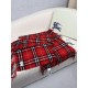 Replica Sciarpa classica cashmere a quadri Burberry rossa 30 x 155 Imitazioni Replica Sciarpa classica cashmere a quadri Burberry rossa 30 x 155