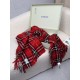 Replica Sciarpa classica cashmere a quadri Burberry rossa 30 x 155 Imitazioni Replica Sciarpa classica cashmere a quadri Burberry rossa 30 x 155
