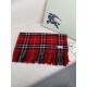 Replica Sciarpa classica cashmere a quadri Burberry rossa 30 x 155 Imitazioni Replica Sciarpa classica cashmere a quadri Burberry rossa 30 x 155