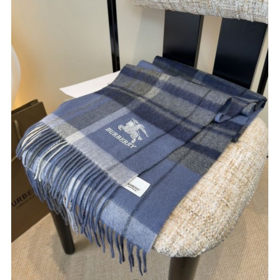 Replica Sciarpa Burberry Check Classical cashmere 30 x 180 Blu Imitazioni Replica Sciarpa Burberry Check Classical cashmere 30 x 180 Blu