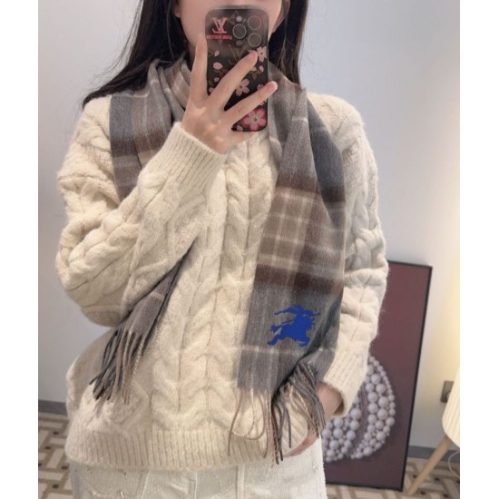 Replica Borsa Dettagli perfetti Sciarpa reversibile cashmere con motivo check EKD Burberry 30 x 200 Cammello Imitazioni Replica Borsa Dettagli perfetti Sciarpa reversibile cashmere con motivo check EKD Burberry 30 x 200 Cammello