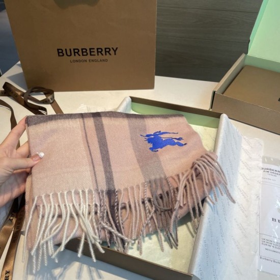 Replica Sciarpa reversibile cashmere con motivo check EKD Burberry 30 x 200 Rosa Imitazioni Replica Sciarpa reversibile cashmere con motivo check EKD Burberry 30 x 200 Rosa