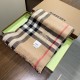 Replica Borsa Sciarpa/Scialle cashmere con motivo check vintage Burberry Archive Beige 90 x 200