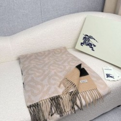 Replica Sciarpa reversibile TB cashmere/lana con motivo a quadri Burberry 30 x 180 Beige/marrone Imitazioni Replica Sciarpa reversibile TB cashmere/lana con motivo a quadri Burberry 30 x 180 Beige/marrone
