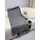 Replica Sciarpa reversibile TB cashmere/lana con motivo a quadri Burberry 30 x 180 Nero