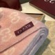 Replica falso Sciarpa Gucci GG in misto lana alpaca 37 x 200 rosa Imitazioni Replica falso Sciarpa Gucci GG in misto lana alpaca 37 x 200 rosa