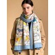 Replica Scialle reversibile Gucci velluto con stampa cavalli 140 Azzurro Imitazioni Replica Scialle reversibile Gucci velluto con stampa cavalli 140 Azzurro