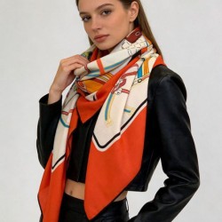 Replica Alta gamma Scialle reversibile Gucci velluto con stampa cavalli 140 Rosso Imitazioni Replica Alta gamma Scialle reversibile Gucci velluto con stampa cavalli 140 Rosso