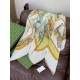 Replica Scialle reversibile Gucci velluto con stampa cavalli 140 Giallo Imitazioni Replica Scialle reversibile Gucci velluto con stampa cavalli 140 Giallo