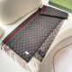 Replica Pari Scialle/sciarpa classica cashmere Gucci 36 x 180 marrone Imitazioni Replica Pari Scialle/sciarpa classica cashmere Gucci 36 x 180 marrone