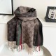 Replica Pari Scialle/sciarpa classica cashmere Gucci 36 x 180 marrone Imitazioni Replica Pari Scialle/sciarpa classica cashmere Gucci 36 x 180 marrone